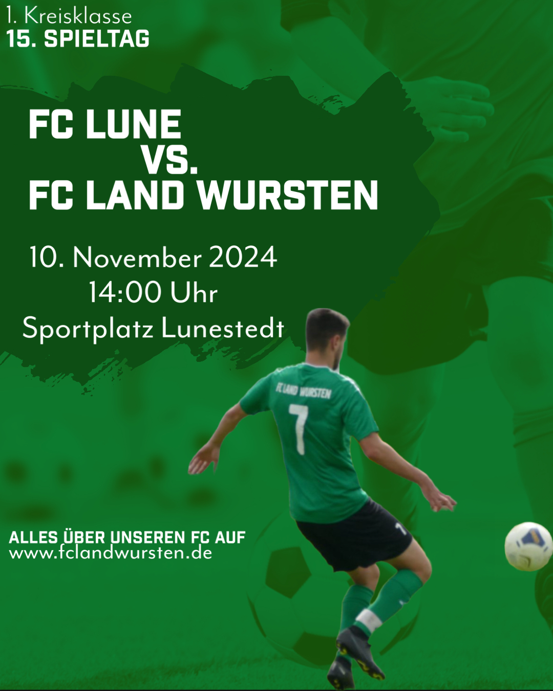 Du betrachtest gerade 15. Spieltag: FC Lune – FC Land Wursten