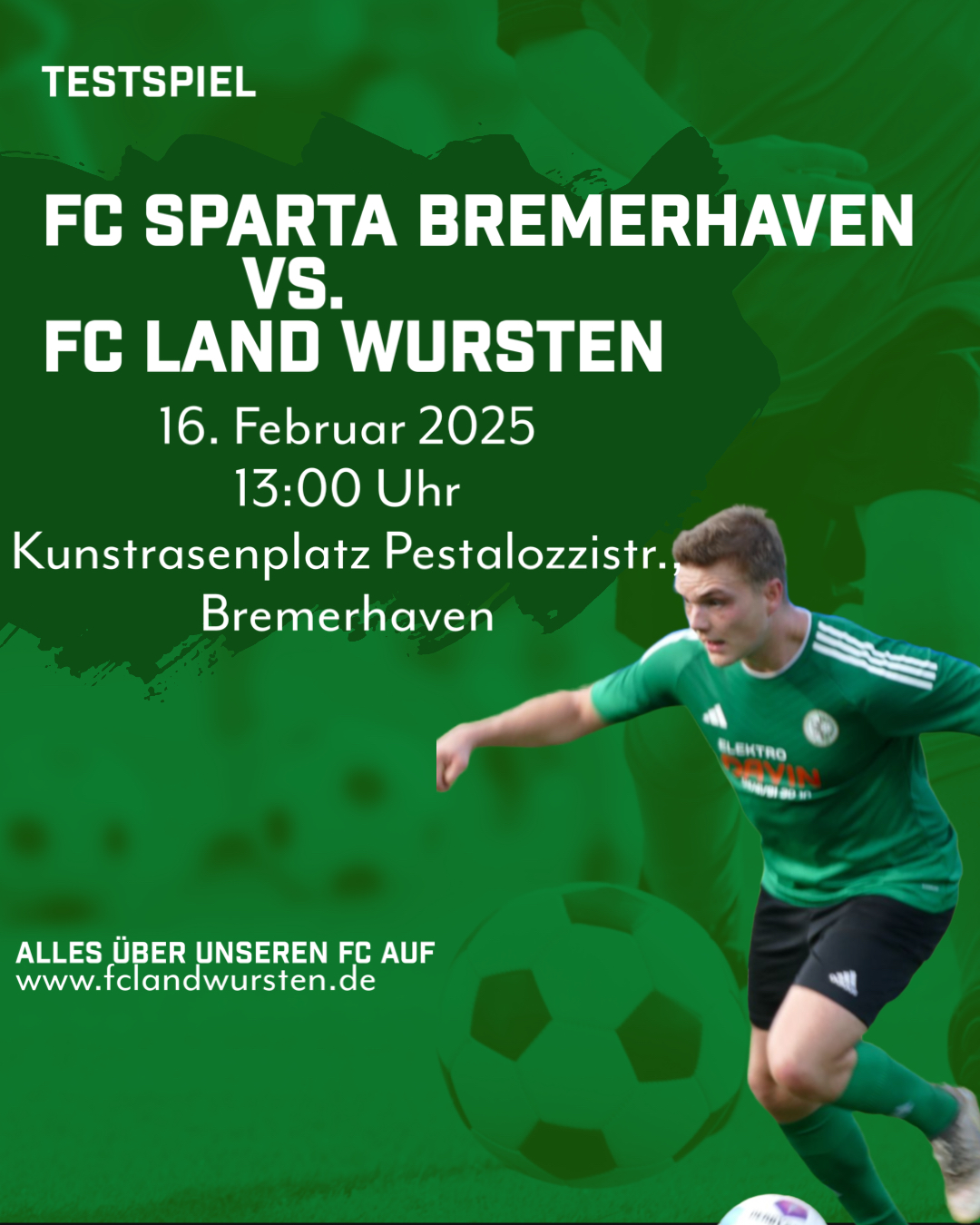 Du betrachtest gerade Testspiel: FC Sparta Bremerhaven – FC Land Wursten